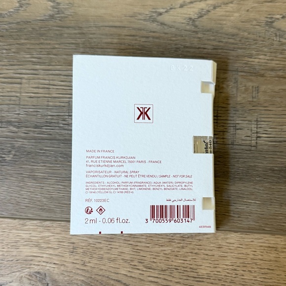 Baccarat rouge 540 eau de parfum 2ml sample - Picture 4 of 4